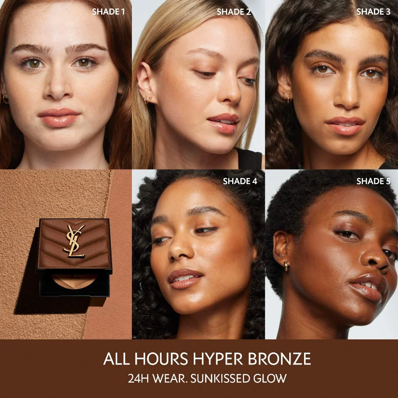 All Hours 24H Hyper Sunkissed Glow Bronzer Powder — foto 3 de 12