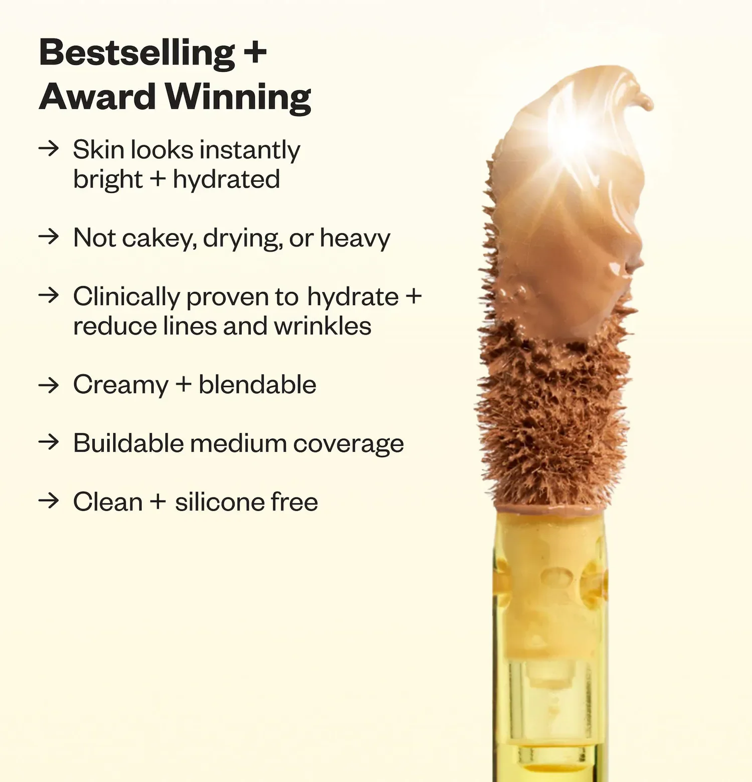 Mini Revealer Super Creamy + Brightening Concealer with Caffeine and Hyaluronic Acid — foto 9 de 20