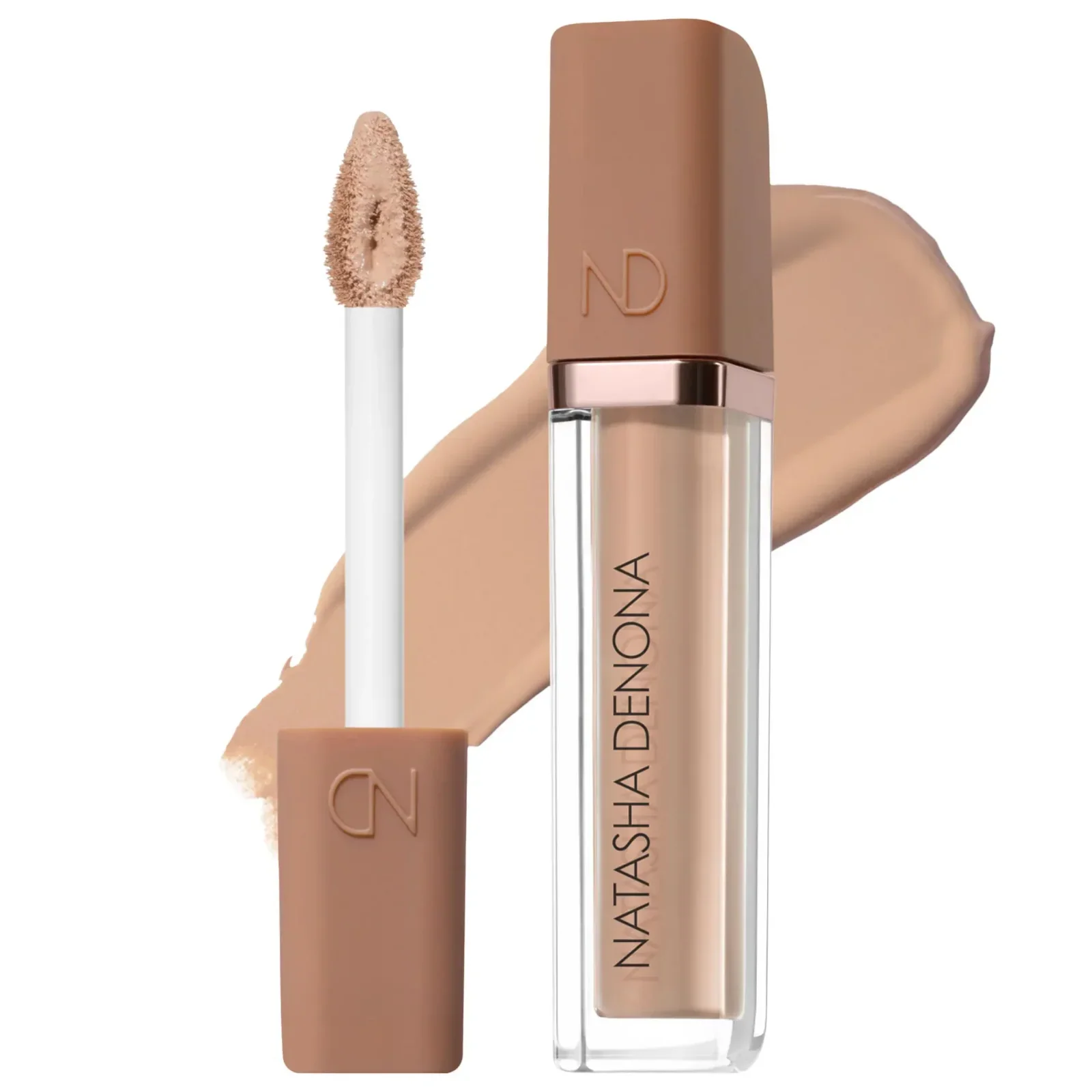 Mini Hy-Glam Brightening & Hydrating Medium to Full Coverage Crease Proof Serum Concealer — foto 24 de 30