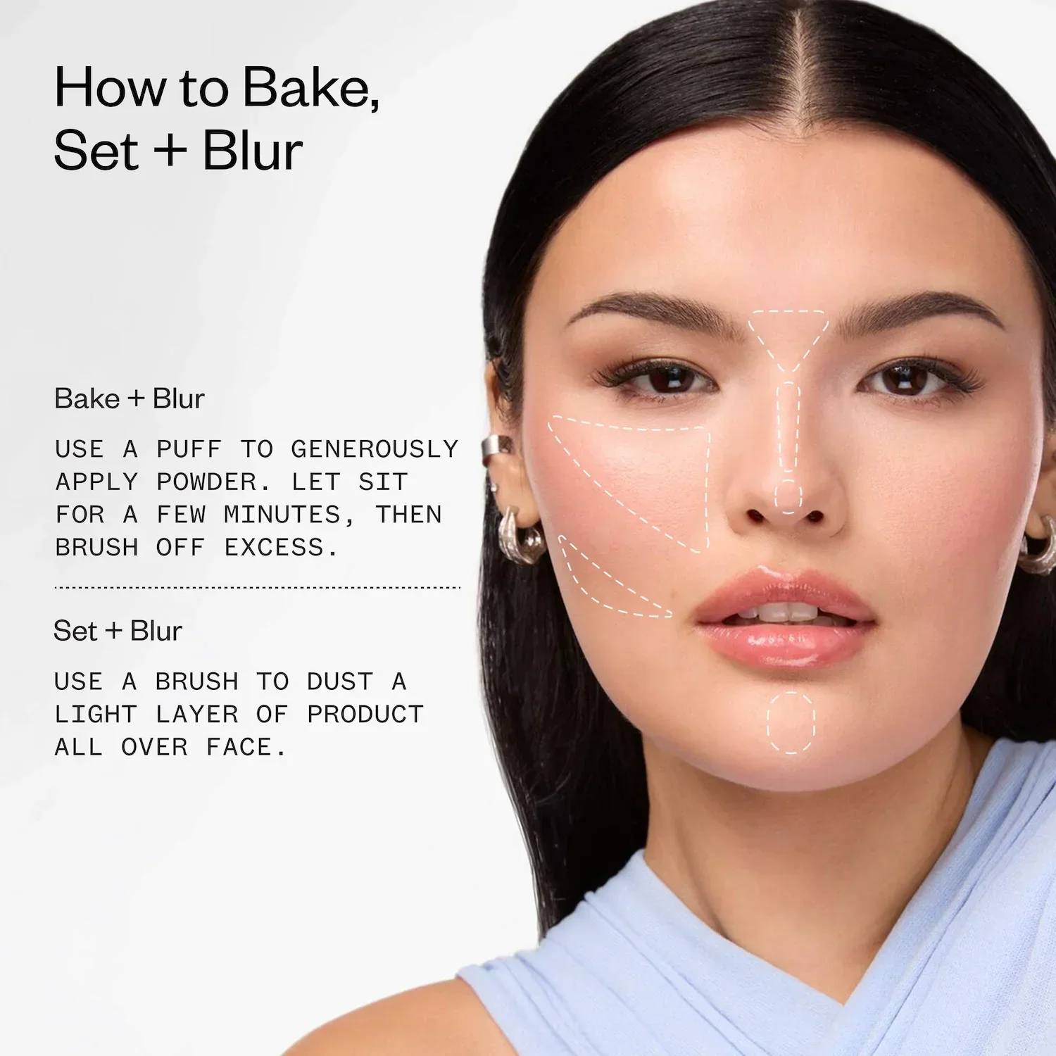 Mini Cloud Set Loose Translucent Talc-Free Setting + Blurring Powder — foto 7 de 9