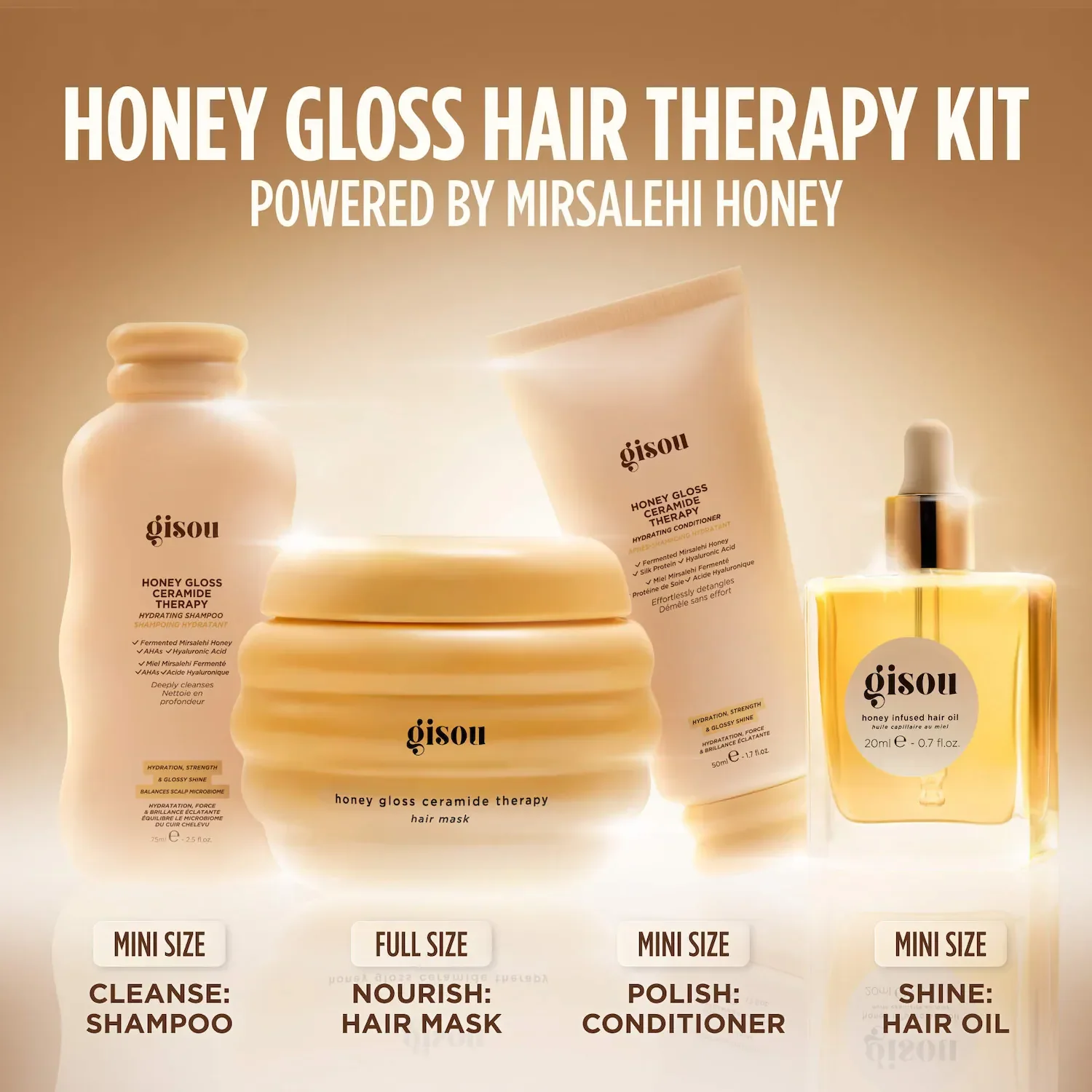 Honey Gloss Hair Therapy Set — foto 2 de 7
