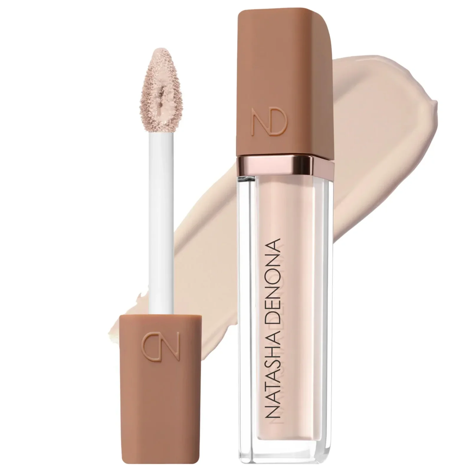 Mini Hy-Glam Brightening & Hydrating Medium to Full Coverage Crease Proof Serum Concealer — foto 17 de 30