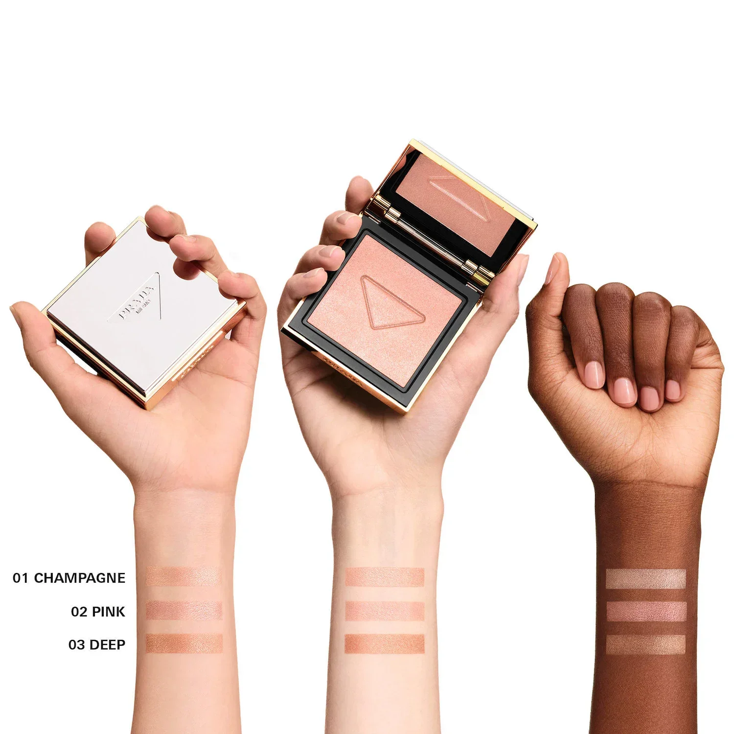Prada Light Glowing Highlighter Powder — foto 3 de 8