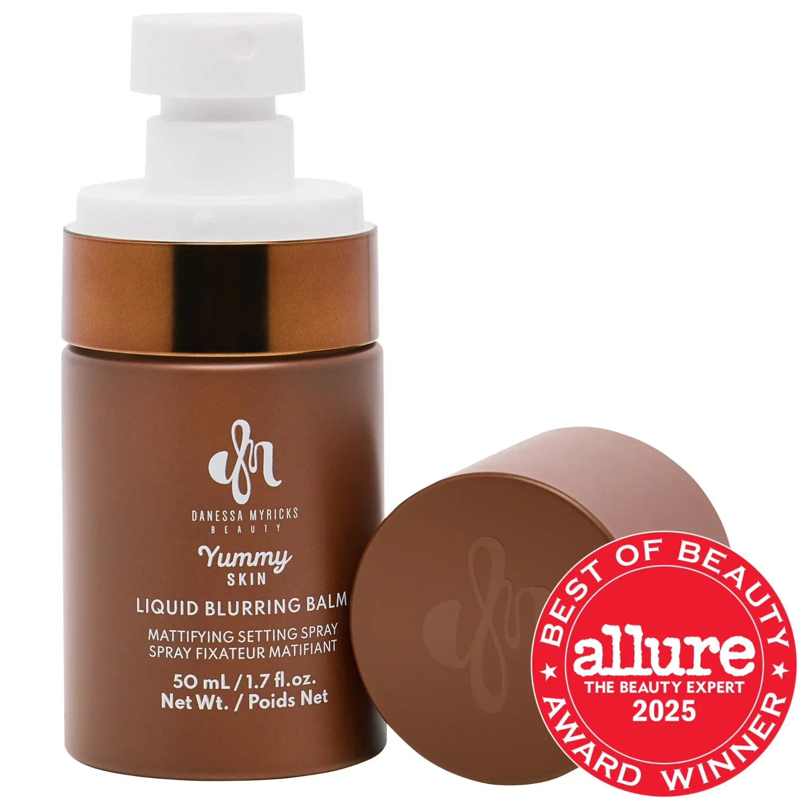 Mini Yummy Skin Liquid Blurring Balm Mattifying Setting Spray — foto 1 de 8