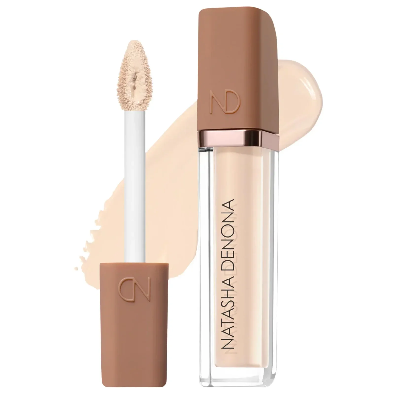 Mini Hy-Glam Brightening & Hydrating Medium to Full Coverage Crease Proof Serum Concealer — foto 12 de 30